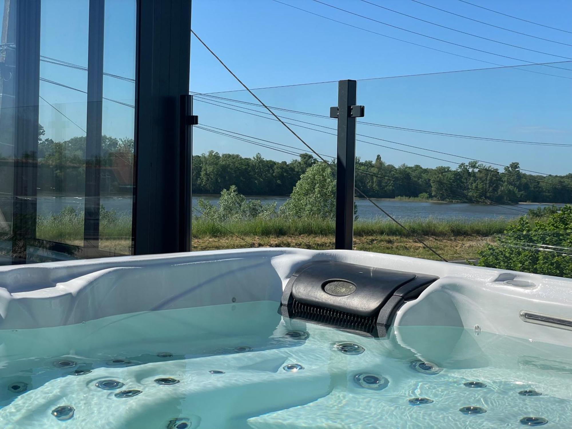 Jacuzzi Et Vue Sur Loire - Maison D'Hotes L'Odyssee La Chapelle-sur-Loire エクステリア 写真